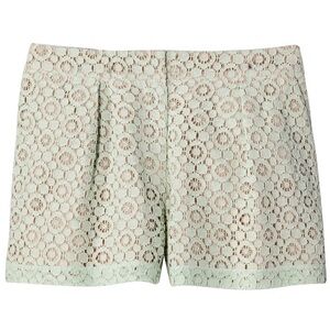 Victoria Beckham for Target Lace Shorts - Mint Green